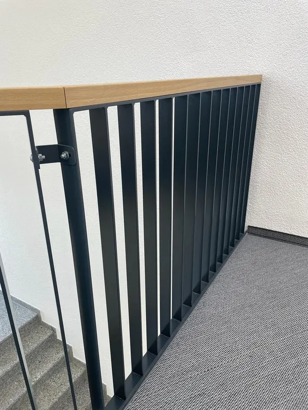 Innengeländer, Detailaufnahme Verbindung